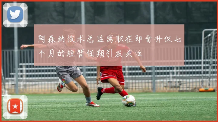 阿森纳技术总监离职在即晋升仅七个月的短暂任期引发关注